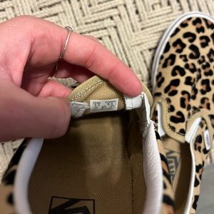 Leopard Slip On Vans